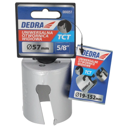 DEDRA TCT универсальная пила 08X057 57 мм 5/8''