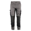Radne hlače s elastanom, rastezljive DEDRA BH54SP-S, veličina S/48, 240g/m2, sive
