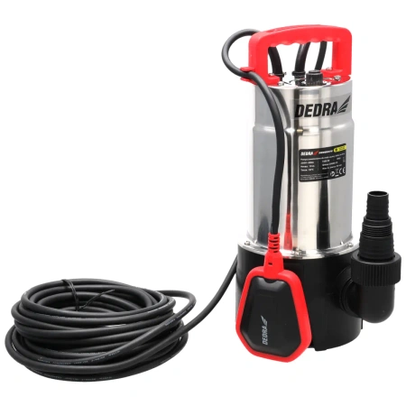 Submersible INOX pump for clean and dirty water Garden DEDRA DED8847X, 1000W