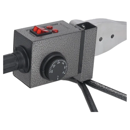 DEDRA DED7515 Заваръчен апарат за пластмасови тръби и фитинги 800/1500W, метален корпус, диапазон 16-63mm, PE, PP, PB