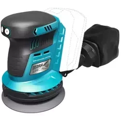 Cordless rotary sander 125mm 18V, brushless