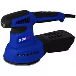 Случайна орбитална шлайфмашина DEDRA DED7947 430W, 125mm, 6000-13000rpm, 3m кабел, регулиране на скоростта