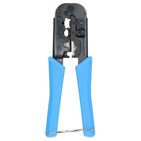 Krimpimisriistad modulaarsetele pistikutele, elektrikupitsid, DEDRA 1268 RJ45, RJ12, RJ11, 4P4C, 4P2C, 4P4C, 4P2C