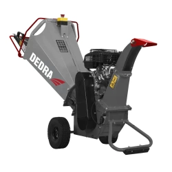 Gas-powered branch shredder DEDRA DED8684, LONCIN 5.5 HP engine, cutting diameter 10 cm