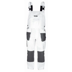 Salopetă de protecţie mărime L/54, alb, greutate 190g/m2