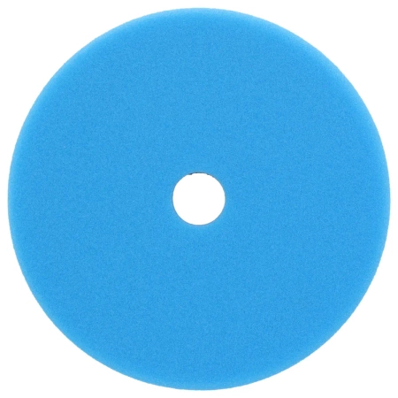 Perie de polizat moale (albastru) cu Velcro DEDRA 08T833, diametru 180 mm, grosime 25 mm