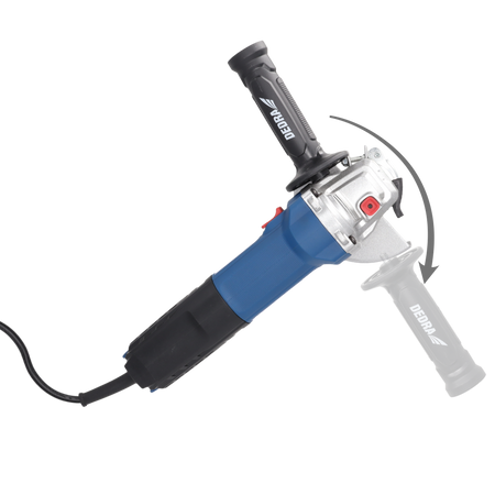 Kutna brusilica s regulacijom brzine DEDRA DED7987, 125 mm, 1700 W