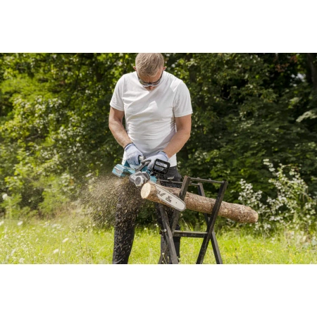 Akumulatorska verižna žaga 16", 2x 18V, DEDRA SAS+ALL DED7184V, vodilna tirnica 16"