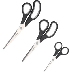 Foarfeci in set 3 buc.: 140 mm, 215 mm, 245 mm