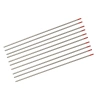 Volframa TIG elektroda 1,6x175 mm, sarkana, DEDRA DESW16210, 10 gab. kastītē