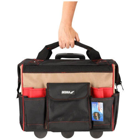Torba monterska na kołach DEDRA N0050 teleskopowy uchwyt, 45x25x42,5cm