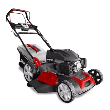 Mașină de tuns iarba cu motor pe benzină DEDRA DEDRA DED8724Q-46C cu 3,6 kW GARDEN, 173 cm³, lățime de tăiere de 46 cm, sistem de tăiere cu lamă dublă