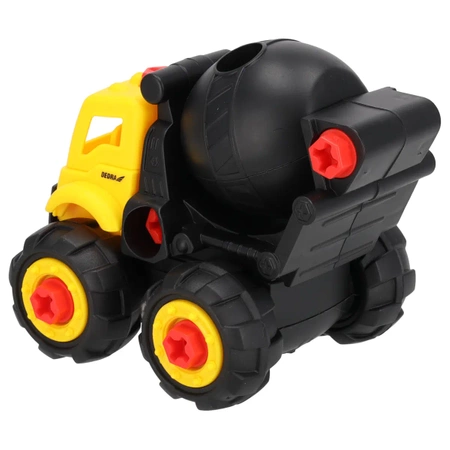 Toy set - three vehicles with screwdriver DEDRA M315.010