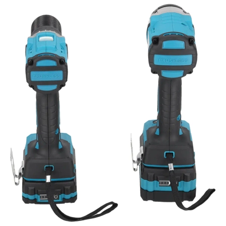 Set de unelte în valiză DEDRA SAS+ALL DED7030A03, șurubelniță, cheie cu impact, două baterii (2Ah și 4Ah), încărcător, accesorii 13 buc.