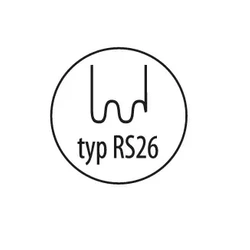 Műanyag kapcsok, DEDRA DED75274 típus RS26, 0,6mm, nagy hullám, 100db