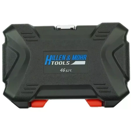 Hillen&Mohr 17K046 CrV mutrivõtmete komplekt 46 tk. 1/4''