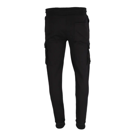 Melni sporta bikses DEDRA BH21SA-S, izmērs S/48, auduma blīvums 300 g/m²