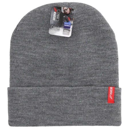 Winter hat DEDRA BH60C1, grey color, one size