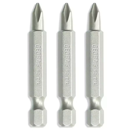 Set de capete de şurubelnită Phillips PH1/2/3x50mm