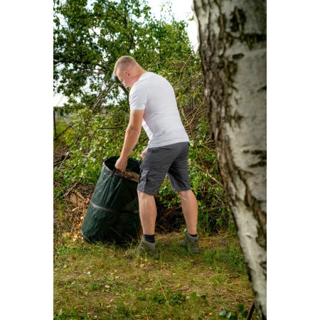 Pracovné šortky, krátke pracovné nohavice, DEDRA BH31BST-L, rip-stop + spandex, veľkosť L, gramáž 220g/m2, sivé