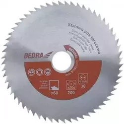 Panze de fierastrau circular de otel 200x60x30