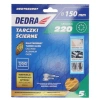 Dugulásgátló csiszolókorongok 150mm, #220, tépőzáras, 5 db-os készlet, DED7982R07