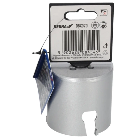 DEDRA TCT universaalne puursaag 08X070 70 mm 5/8''
