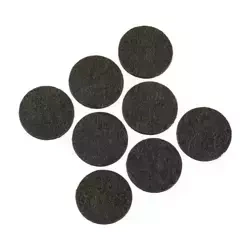 Samolepilne blazinice iz filca DEDRA M311.202 8 kosov, okrogle 25 mm