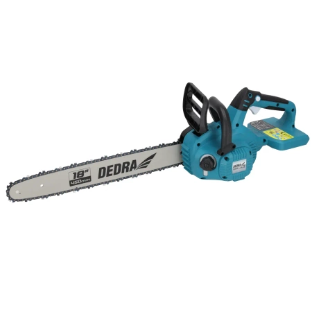 Akumulatorska verižna žaga 18", 2x 18V, DEDRA SAS+ALL DED7184VA, vodilna tirnica 18"