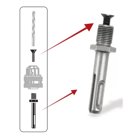 SDS pluss 1/2" adapter 20UNF DEDRA YKS009