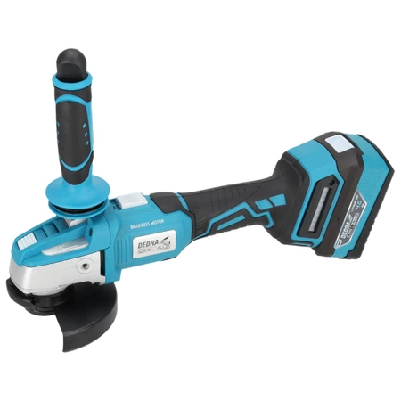 Tool set in a case DEDRA SAS+ALL DED7030A10, brushless angle grinder, two 4Ah batteries, charger