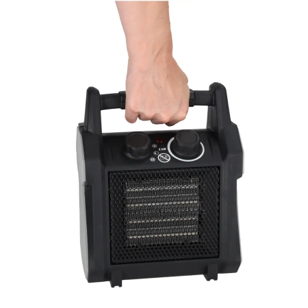 Încălzitor electric PTC 2,0 kW DEDRA DED9930C4, 20/1000/2000W, 140 m³/h, element de încălzire ceramic