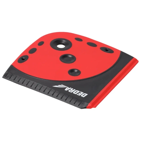 Auto skrāpis 12x12cm, kvadrātveida, plakans, DEDRA 2001A10