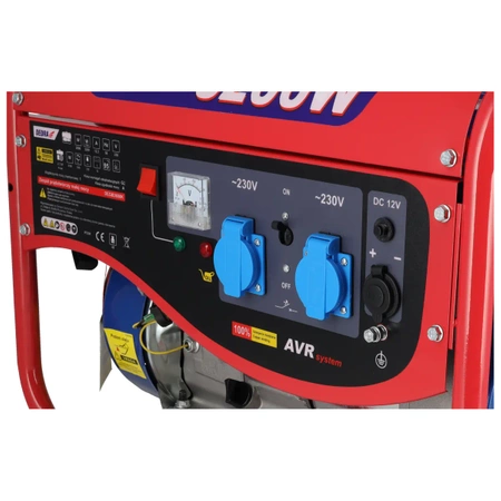 Gasoline generator 3,2kW DEDRA DEGB3600K