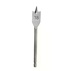Wood flat drill
