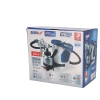 HVLP lakovací jednotka pro stříkání barev, DEDRA DED7413 600W, nádrž 1L, tryska 1,8mm a 2,5mm