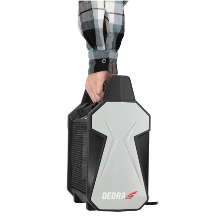 PTC elektrinis šildytuvas 3,0 kW DEDRA DED9931C4, 7/2000/3000W, 322 m³/h, keraminis kaitinimo elementas