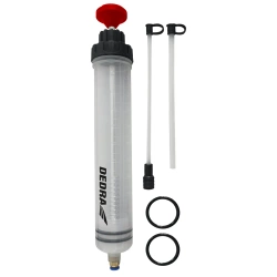 Pompă/seringă manuală pentru lichide de întreținere DEDRA N1544, capacitate 500 ml