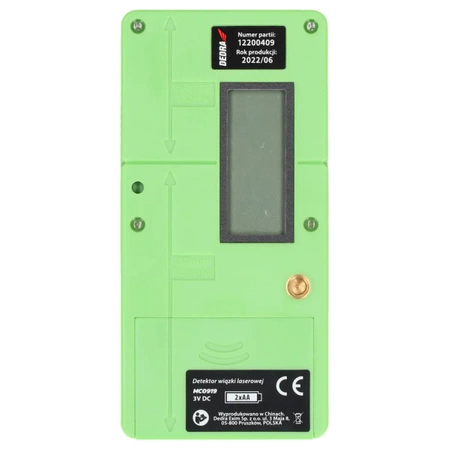 Lāzera staru detektors 50 m DEDRA MC0919