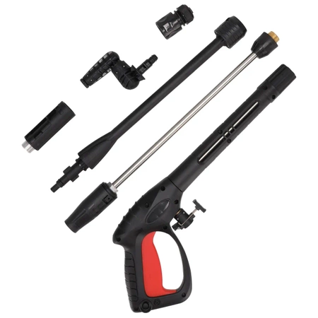 Augstspiediena tīrītājs, dārza mazgātājs, DEDRA DED8825 2500W 130/195Bar, 450l/h, 10m šļūtene