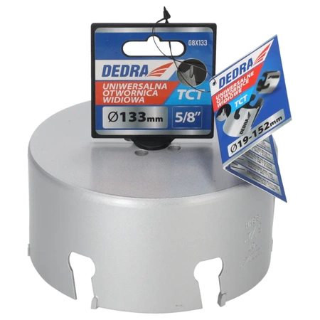 DEDRA TCT univerzalna vrtalna žaga 08X133 133 mm 5/8''