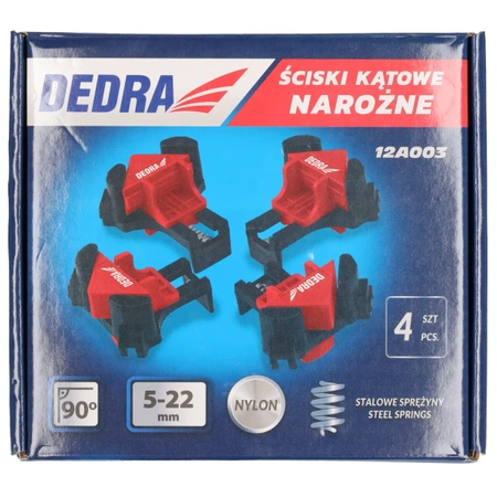 Mizarska vogalna prečka, vogalna prečka za notranje kote 5-22 mm DEDRA 12A003