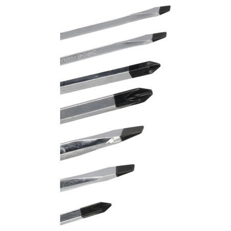 Set Surubelnite de impact CrV, maner cauciuc 7buc.