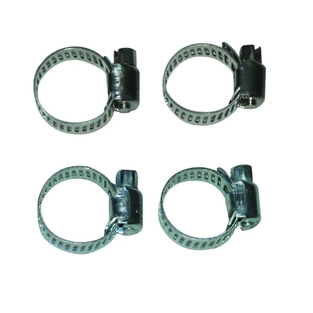 4 pcs hose clamp stainless adjustable