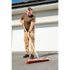 Wide street broom 60 cm with metal holder, DEDRA 80C183