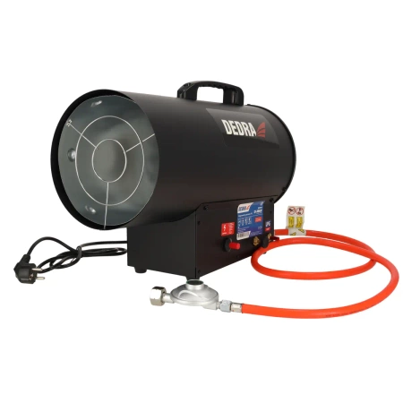 Газовий водонагрівач 12-30кВт, чорний DEDRA DED9946