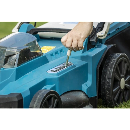 Cordless brushless lawn mower 2x18V DEDRA SAS+ALL DED7197V