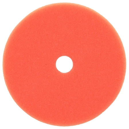 Trda polirna gobica z ježkom (oranžna) DEDRA 08T814, premer 125 mm, debelina 25 mm