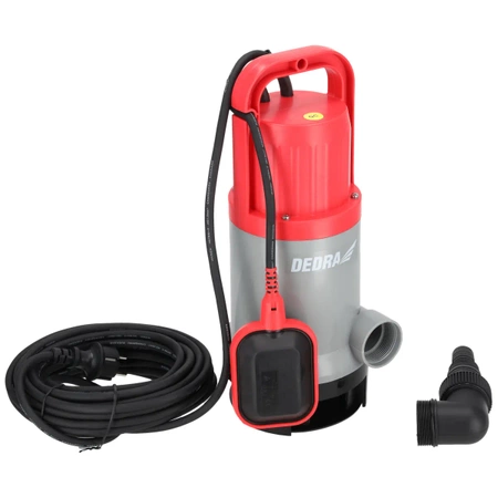 Градина DEDRA DED8844 Потопяема помпа за чиста и мръсна вода 1000W, напор 7m, кабел 10m
