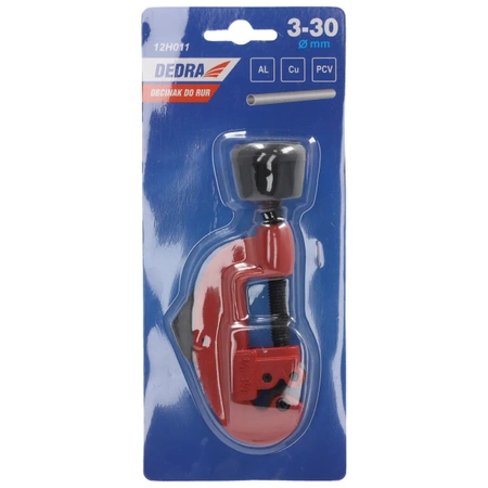 Obcinak do rur aluminiowych, miedzianych i PCV DEDRA 12H011 3-30mm